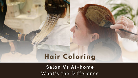 Salon Coloring vs. At-Home Hair Coloring