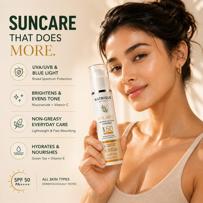 Invisible UV Fluid Sunscreen | SPF 50 PA++++ Protection with Niacinamide